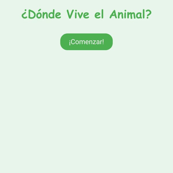 ¿Dónde Vive el Animal?