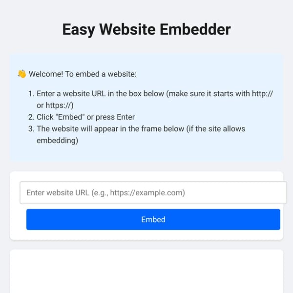 WebEmbed