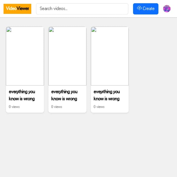 VideoViewer - Share Your World