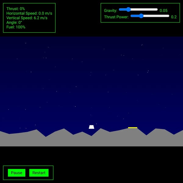 Lunar Lander Game
