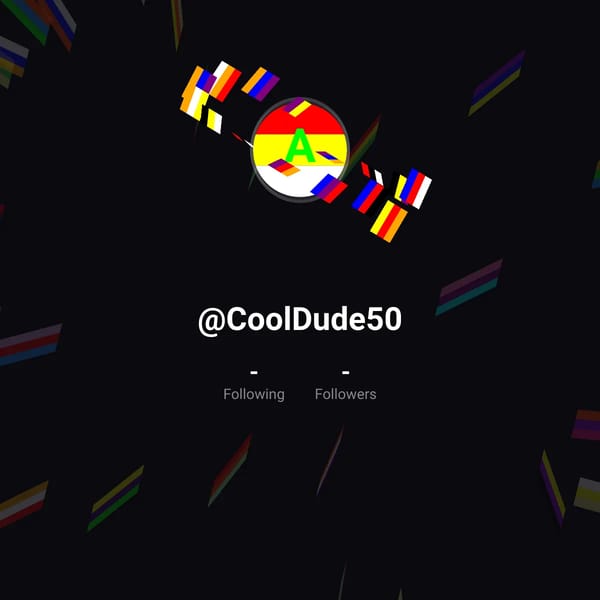 Profile Page with Flag Globe