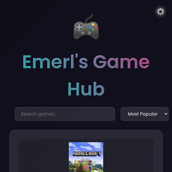 Emerls Game Hub (beta)