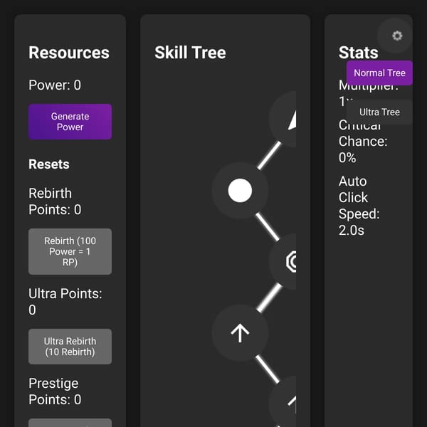 And over And over... - A reset layer incremental game.