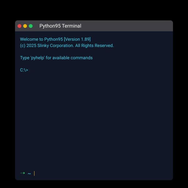 Python95 Terminal