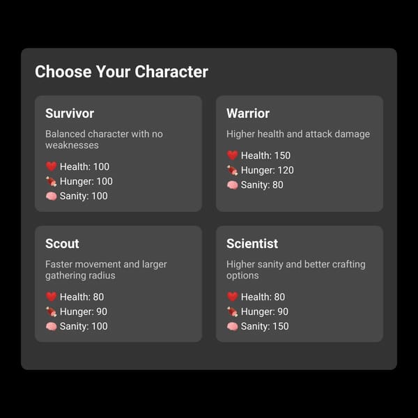 Dont starve RPG(MOBILE) 