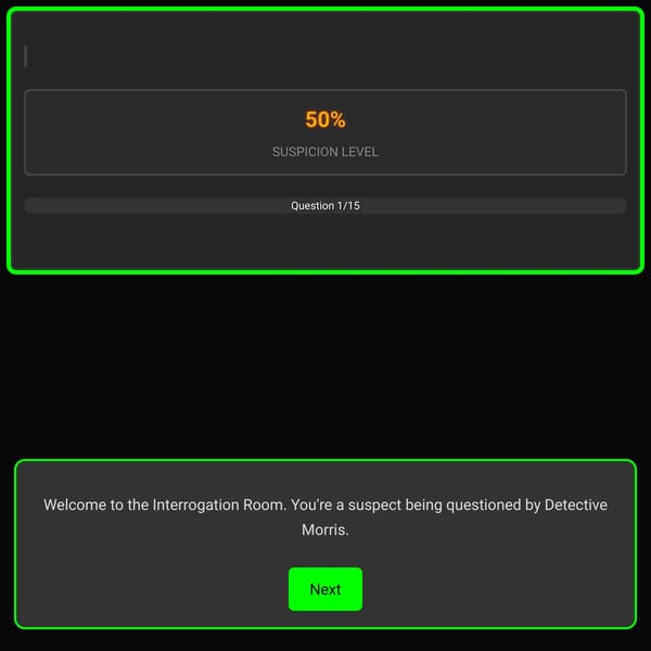 The Interrogation: Revisited