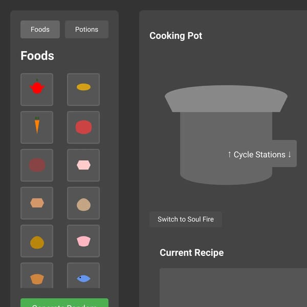 Minecraft Cooking Infinite