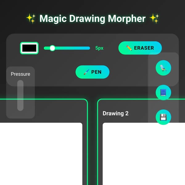 Drawing Morphing Animation