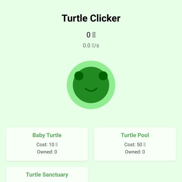 Turtle Clicker