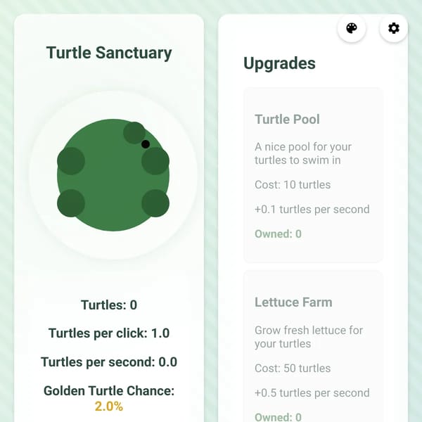 Turtle Clicker