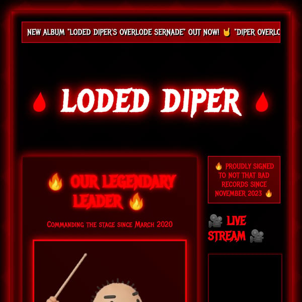 Löded Diper Official Page