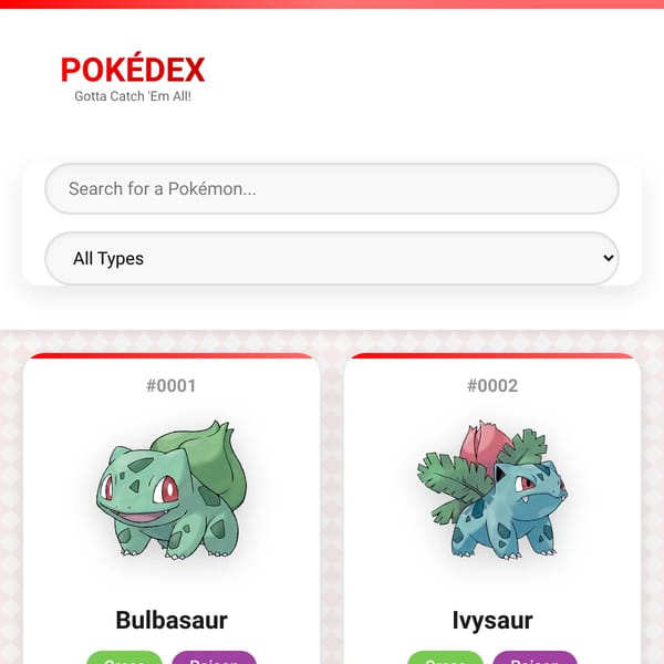 Pokédex - All 1,025 Pokémon