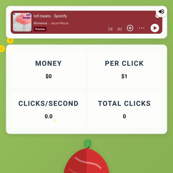 Apple Clicker Game