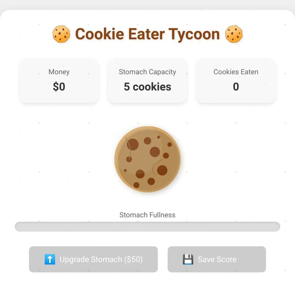 Cookie Eater Tycoon