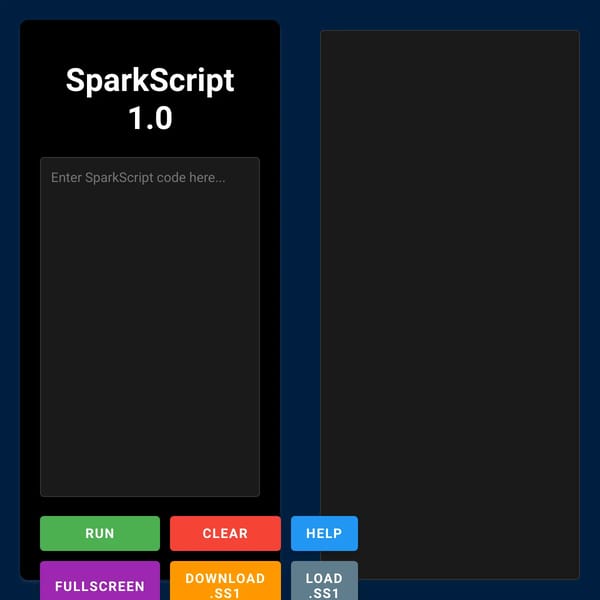 SparkScript 1.0