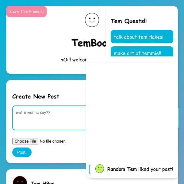 TemBook!!