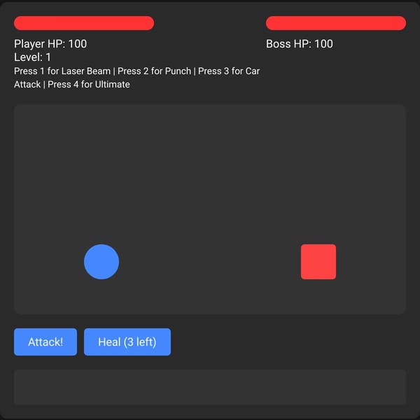 Boss Battle Game