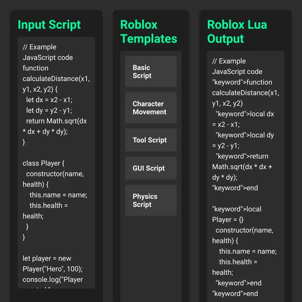 Lua Script Converter