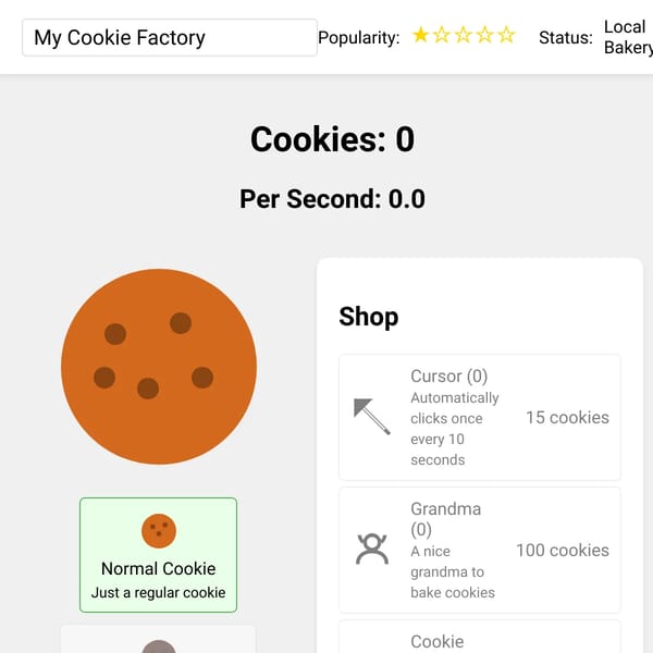 are's cookie clicker