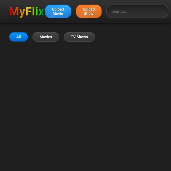 MyFlix - Your Personal Movie Streaming