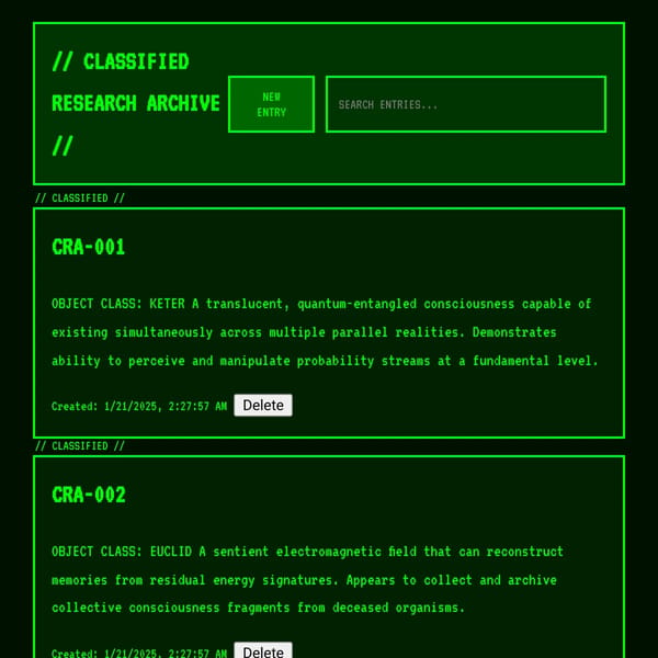 Research Database