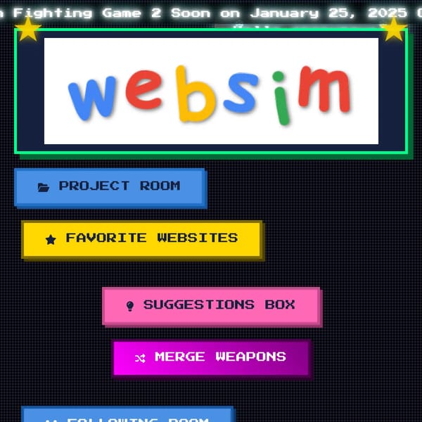 Websim Fighting Game