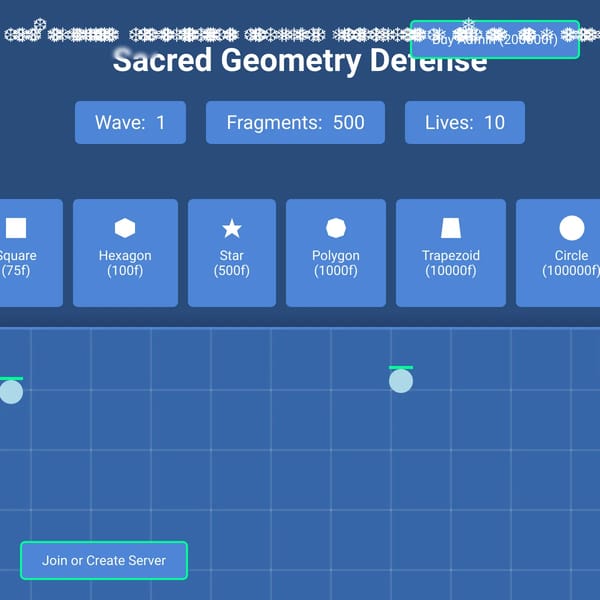 Geometry Tower Defense (winter event)