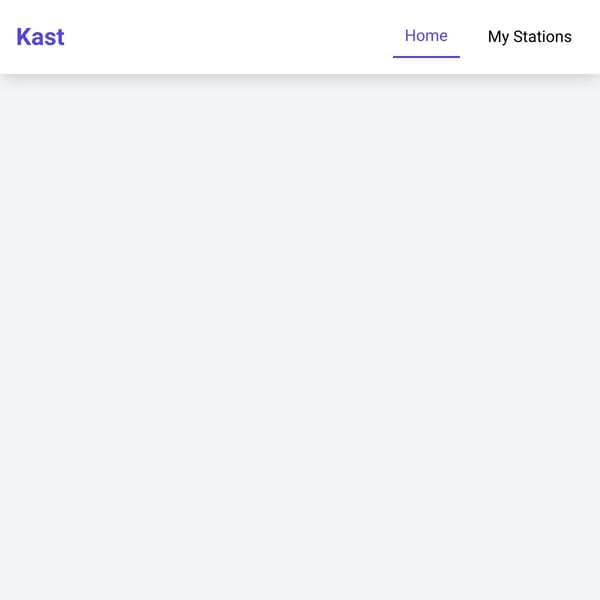 Kast - A Radio Station Creation Site