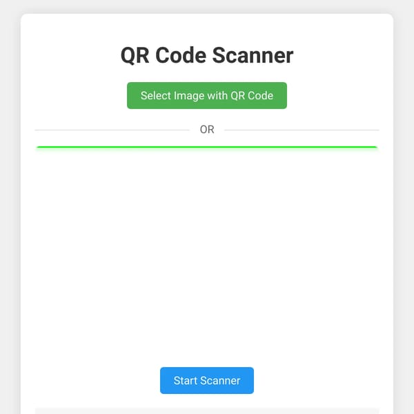 QR Code Scanner