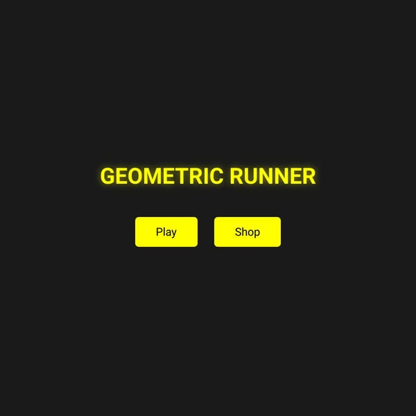 Geometric runner