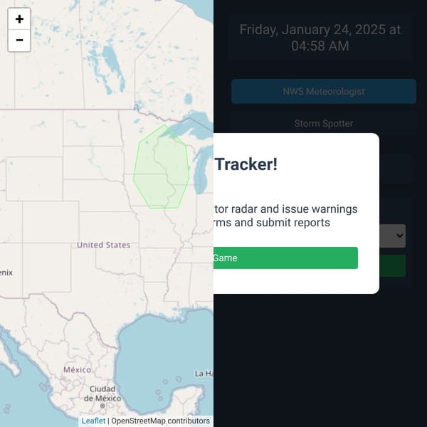 Storm Tracker Simulator