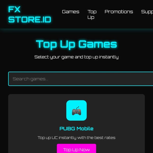 Login - FX STORE.ID