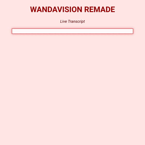 WANDAVISION REMADE