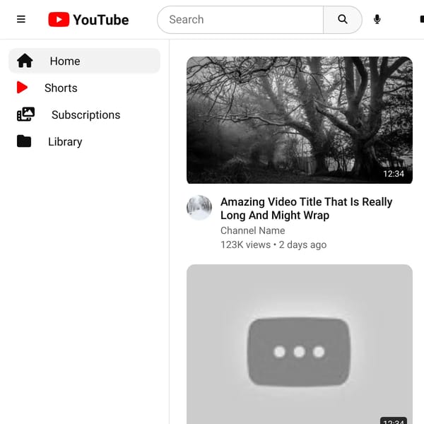 YouTube Clone