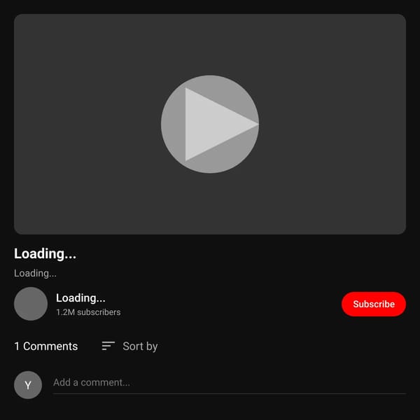 YouTube Comments Simulator