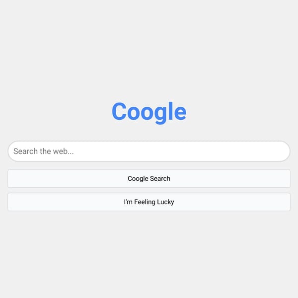 Coogle - Your Search Companion
