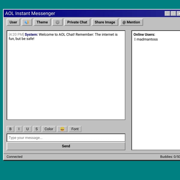 Windows 95 Chat