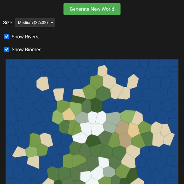 Polygonal World Generator