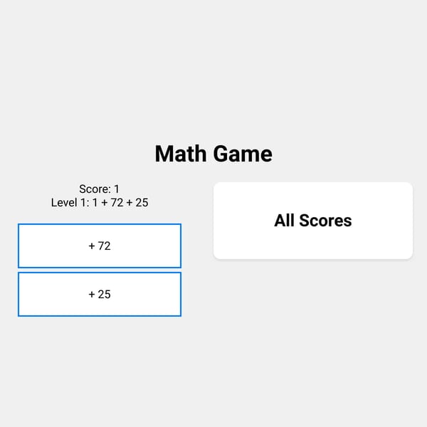 Math Game
