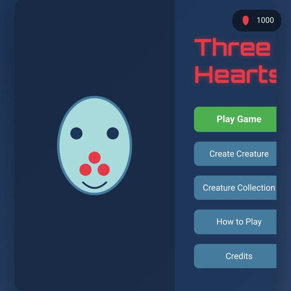Three Hearts Creatures - Coming Soon