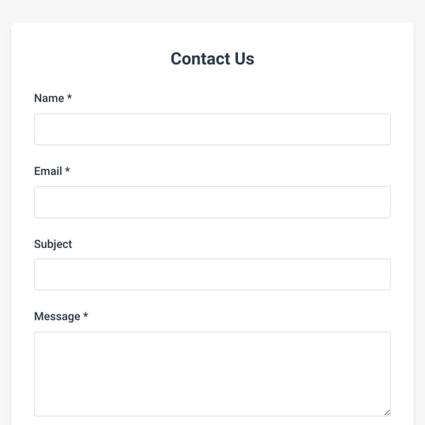 Contact Form
