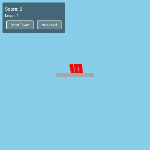 Tower Destruction Game