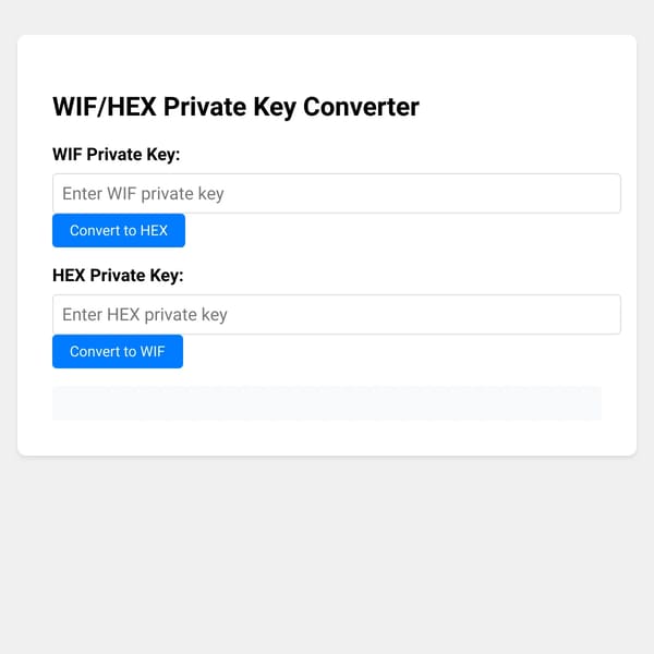 Bitcoin Key Search Calculator