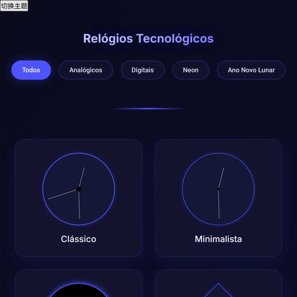 Relógios Modernos