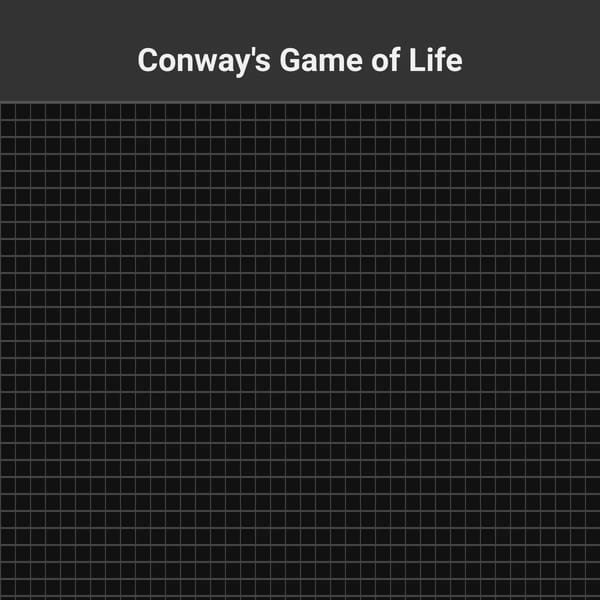 Conway's Game of Life