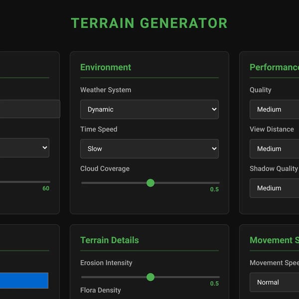 3D TERRAIN EDITOR [EXPERIMENT]