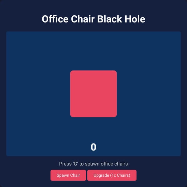 Random Office Chair Game