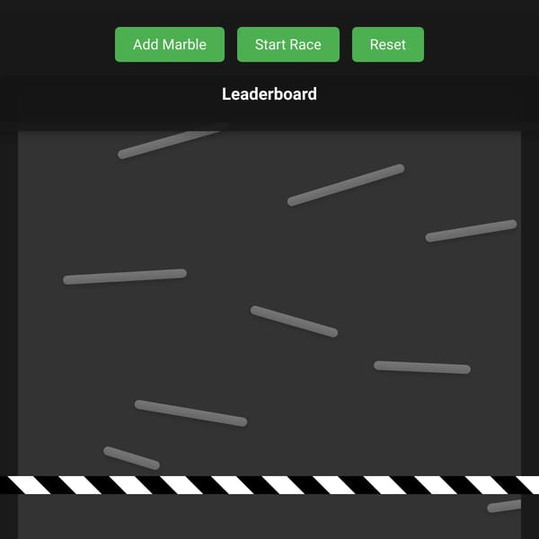 buggy marble race