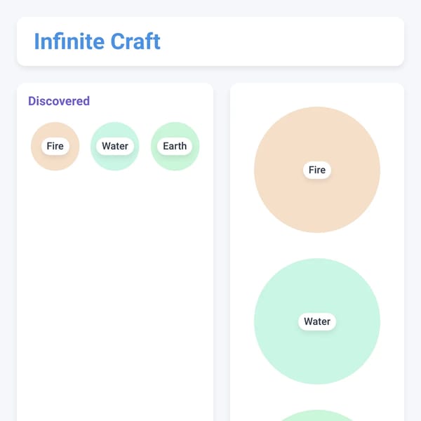 Infinite Craft