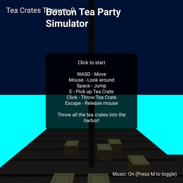 Ye Olde Tale of the Great Tea Rebellion in Boston Harbour
